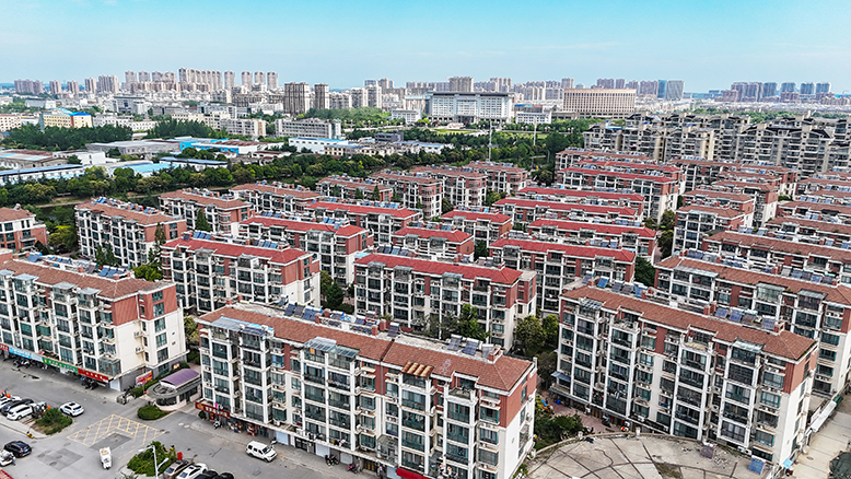 鳳鳴半島小區(qū)改造現(xiàn)場(chǎng)