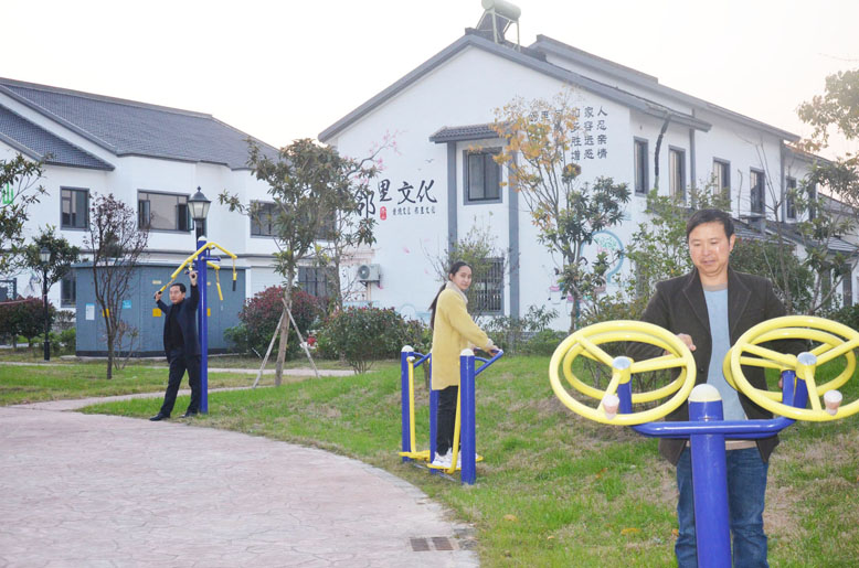 我縣積極推進(jìn)村（社區(qū)）健身場(chǎng)所建設(shè)