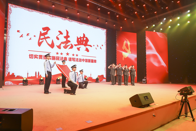 濱?？h新錄用公務(wù)員建黨100周年文藝匯演活動
